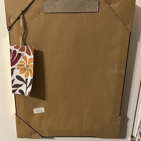 Floral Embroidered Wall Art - Picture 2 of 3